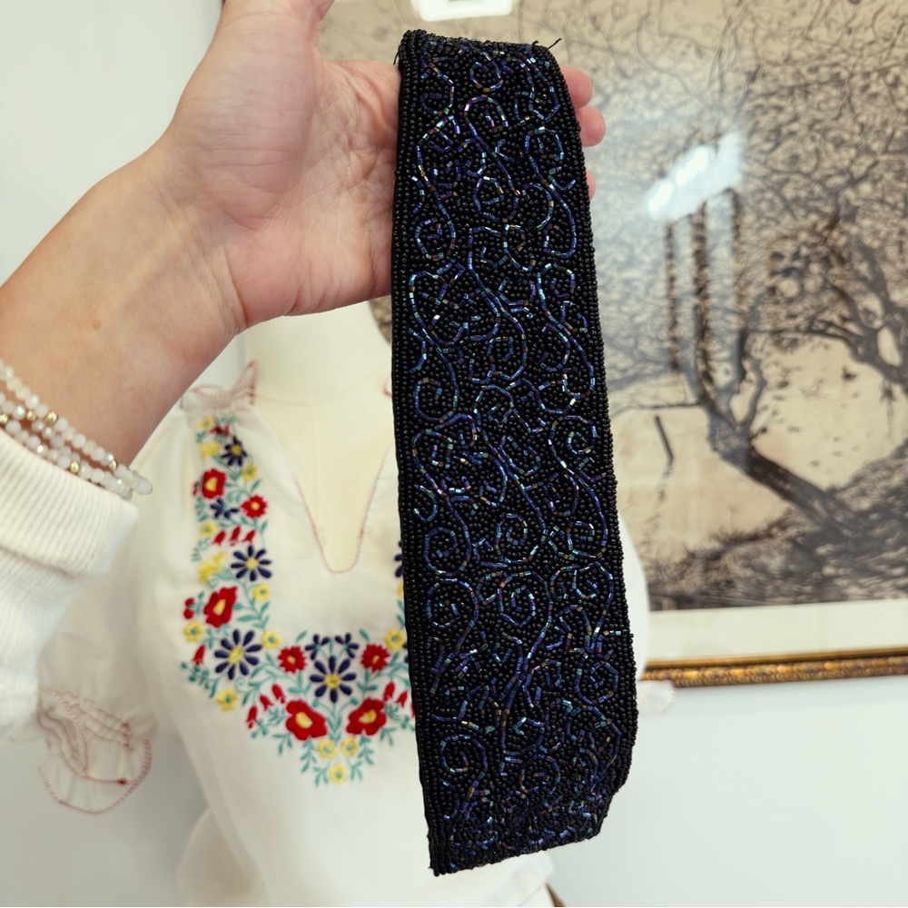 ✨ FREE PEOPLE beaded waist belt